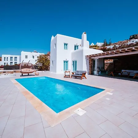 Villa Lydia 4 Bed With Pool In Psarrou Ag Lazaros Mykonos Town